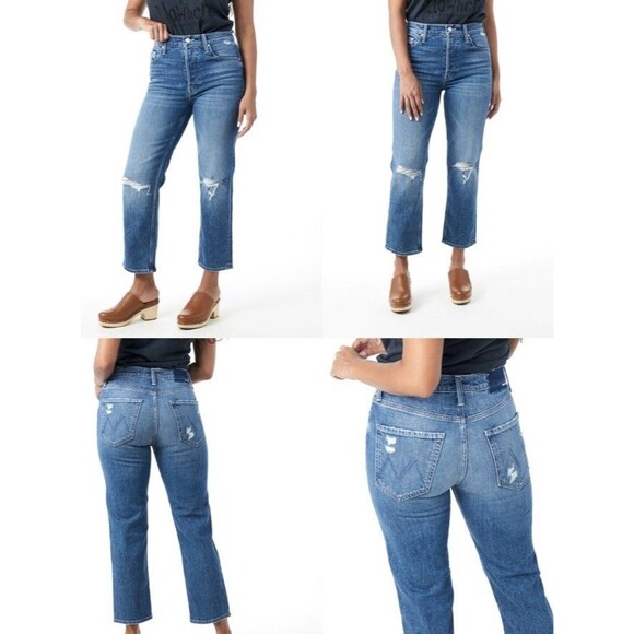 MOTHER Superior The Tomcat Playing With Scissors Distressed Size 28 1364-259 - Picture 2 of 13